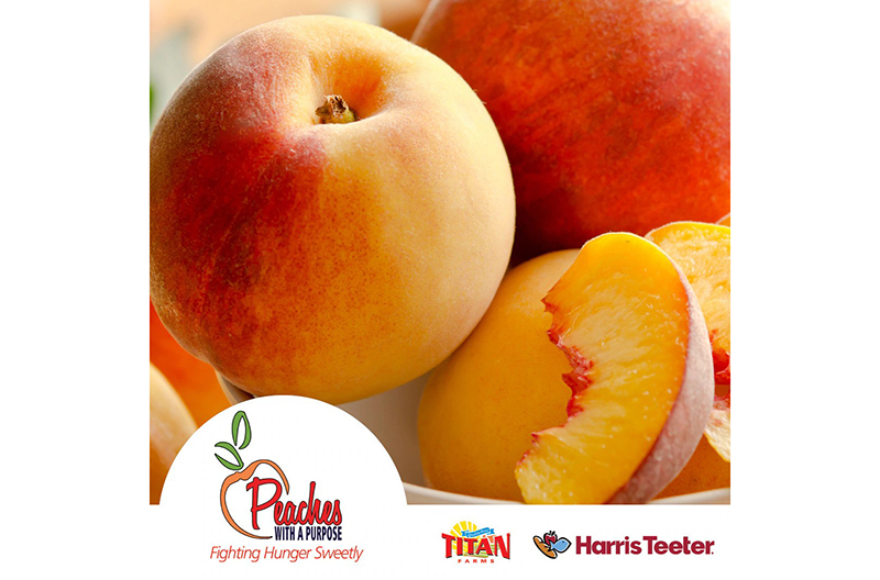 Harris Teeter launches "Peaches with a Purpose" campaign