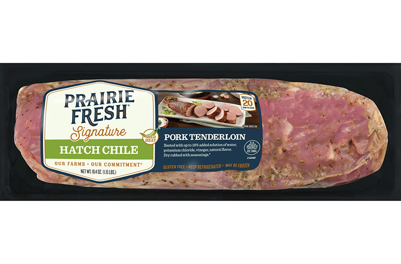 Prairie Fresh Hatch Chile pork tenderloin