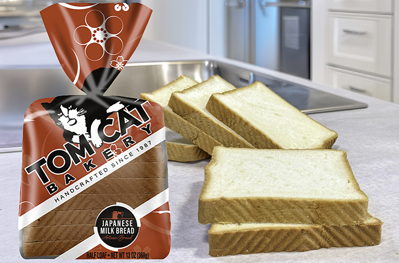 Tom Cat Bakery's new artisan Japanese Milk Bread Shokupan sandwich bread