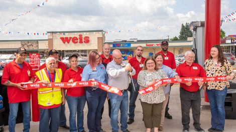 Weis Markets' fuel center in Altoona, Pennsylvania