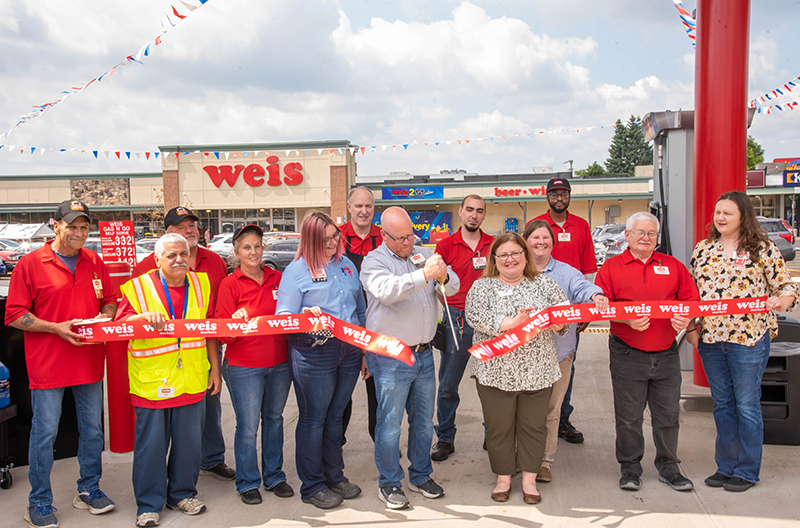 Weis Markets' fuel center in Altoona, Pennsylvania