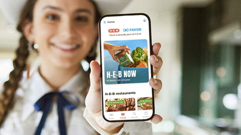 H-E-B Now Favor Delivery