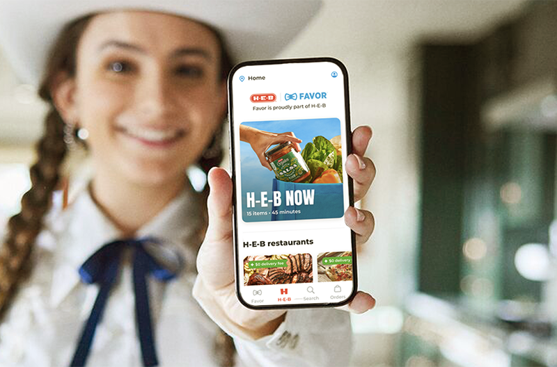 H-E-B Now Favor Delivery