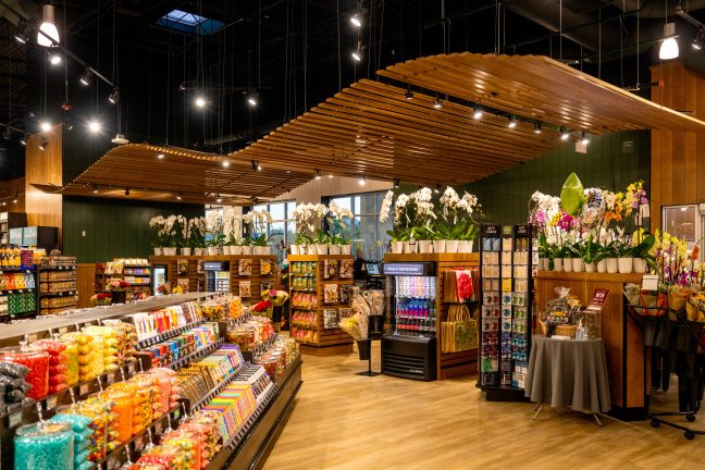 The Fresh Market's Seminole store's checkout area