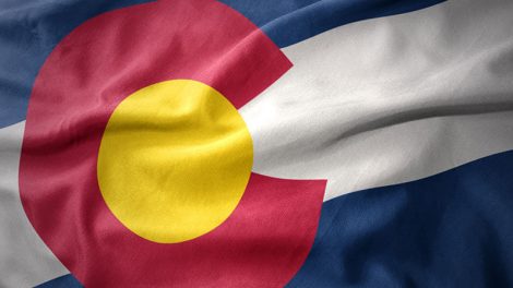 image of Colorado state flag