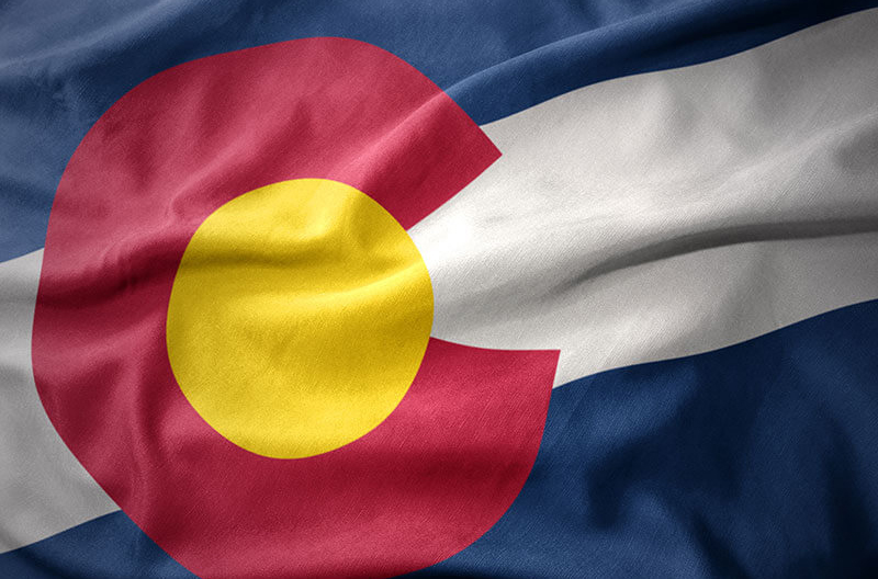 image of Colorado state flag