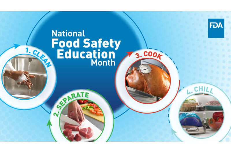 graphic for National Food Safety Education Month