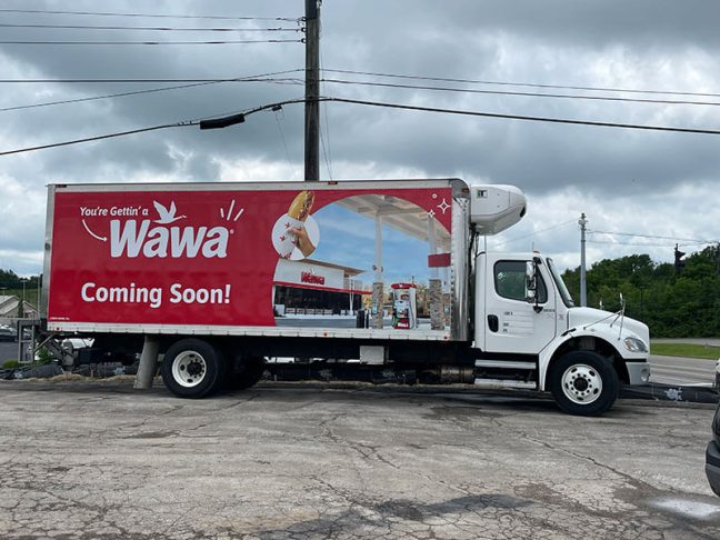 photo of Wawa truck