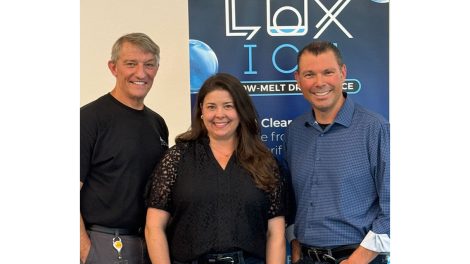 image of three Lux Ice team members