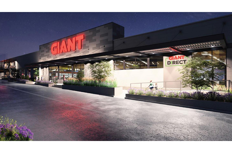 The Giant Company's rendering of the new Andorra store in Philadelphia.