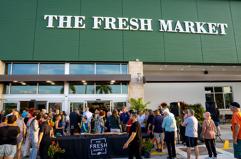 The Fresh Market's bread breaking ceremony for its Seminole store