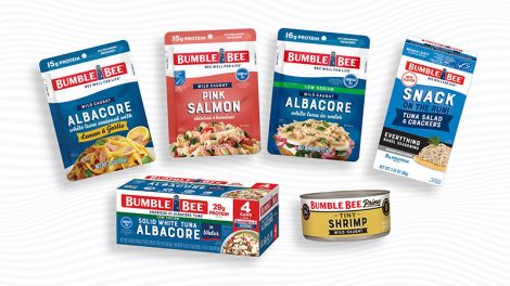 Bumble Bee Seafoods introduces new Tuna, Salmon, Sardine, Shrimp, and Snack Kit Products