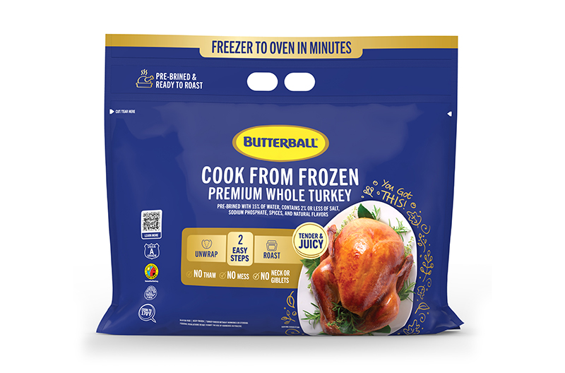 Butterball Cook From Frozen turkey