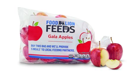 Food Lion's 2024 apple bag campaign