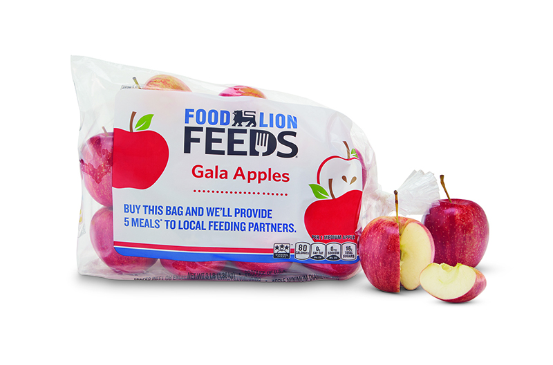 Food Lion's 2024 apple bag campaign