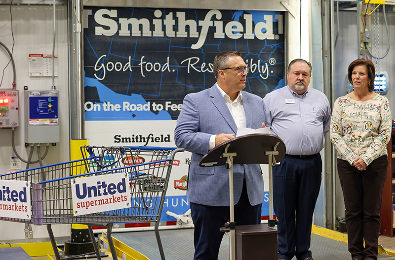 Smithfield Foods United Supermarkets protein donation