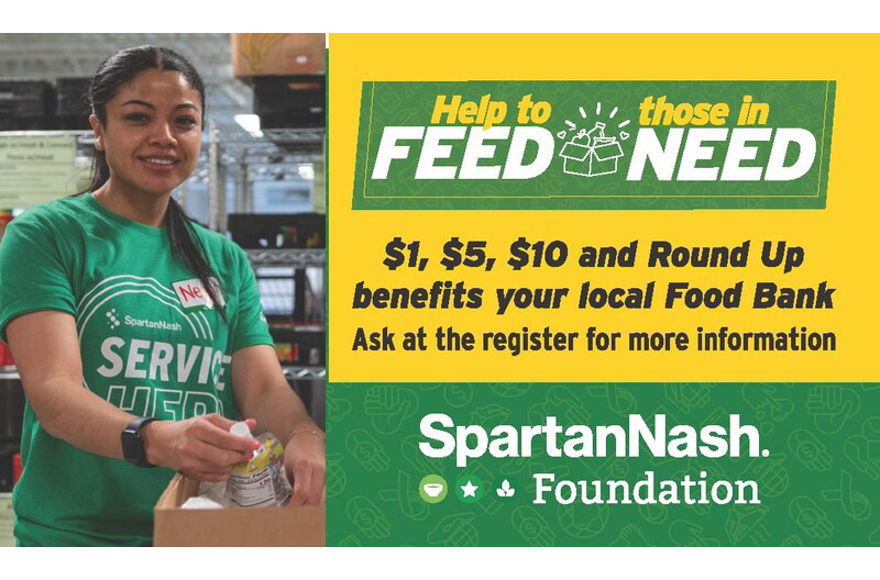 SpartanNash hunger fundraiser