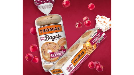 Thomas' Breads brings back cranberry bagels and English muffins.