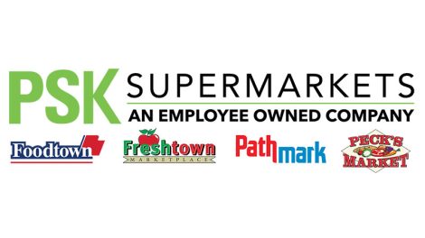 PSK Supermarket logo, featuring Foodtown and Peck's Market logos