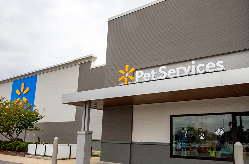 Walmart pet services care