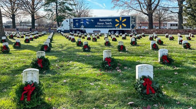 Walmart Wreaths Across America