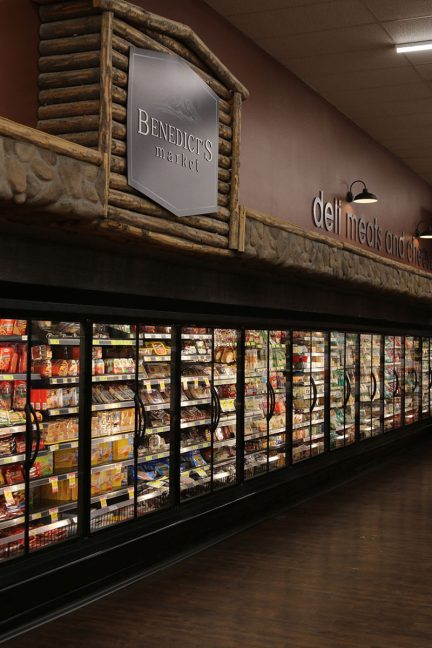 image of deli department at Benedict's Market in Wyoming