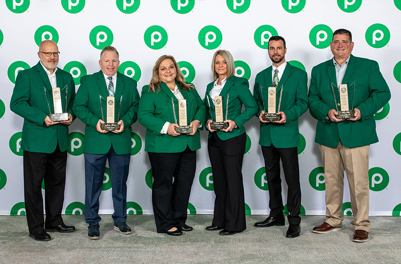 Publix bestows company's highest awards on 12 employees