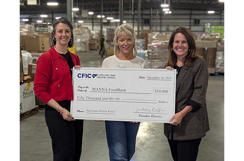 CFIC has donated $50,000 to the Manna FoodBank.