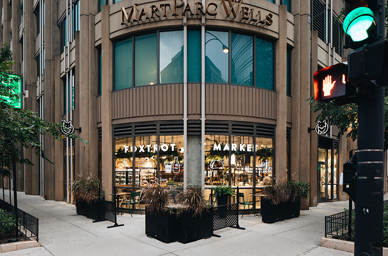 Foxtrot Café & Market front entrance