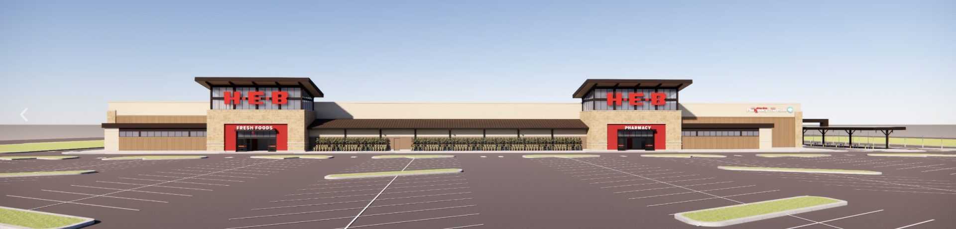 H-E-B Manor rendering