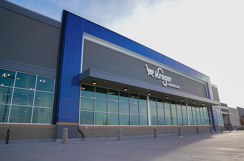 Kroger Marketplace front entrance