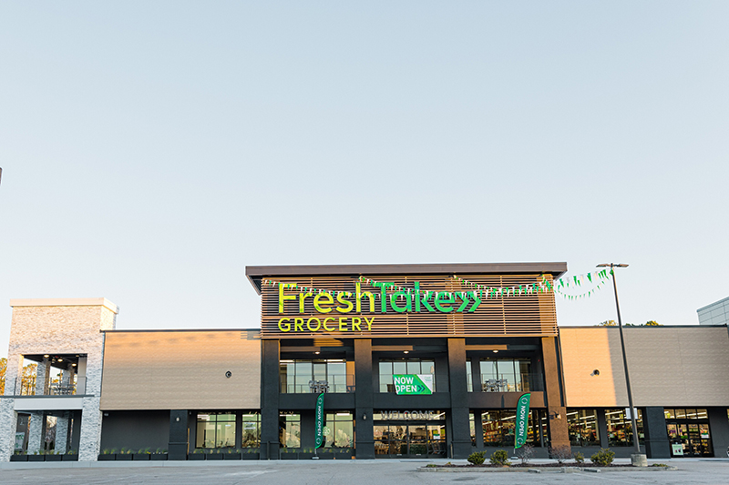 FreshTake Grocery, located at 2907 Washington Road, Augusta, GA.