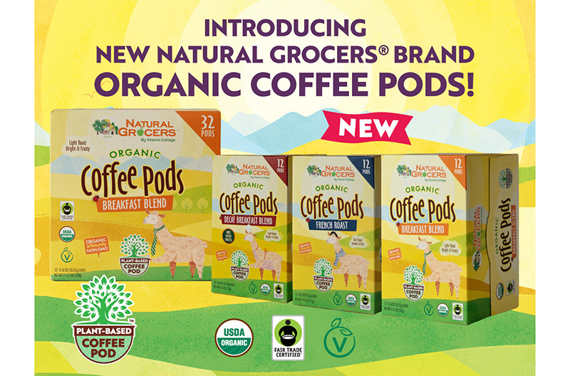 Natural Grocers New Coffee Pods