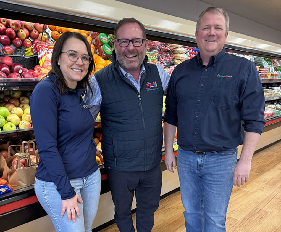 photo of Heather Stoick, RF Buche, Jim Stoick