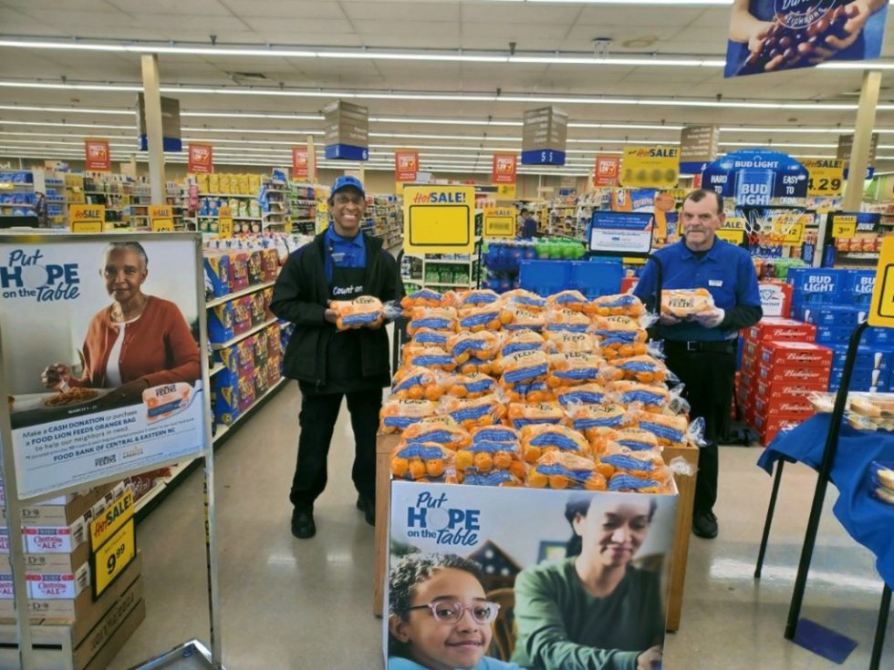 Food Lion Feeds’ Orange Bag Campaign