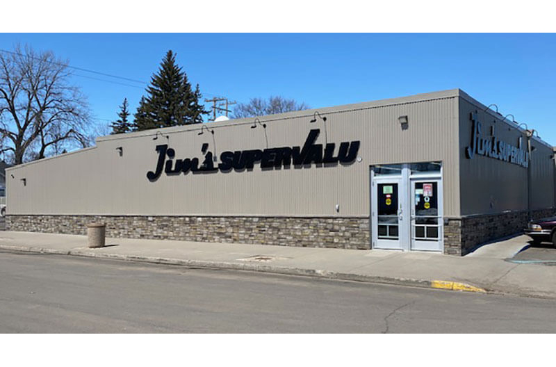 exterior photo of Jim's SuperValu in North Dakota