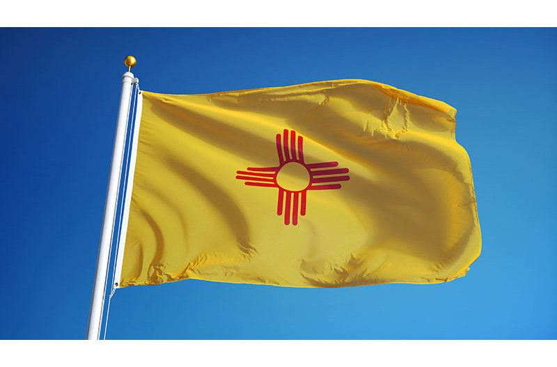 image of New Mexico state flag