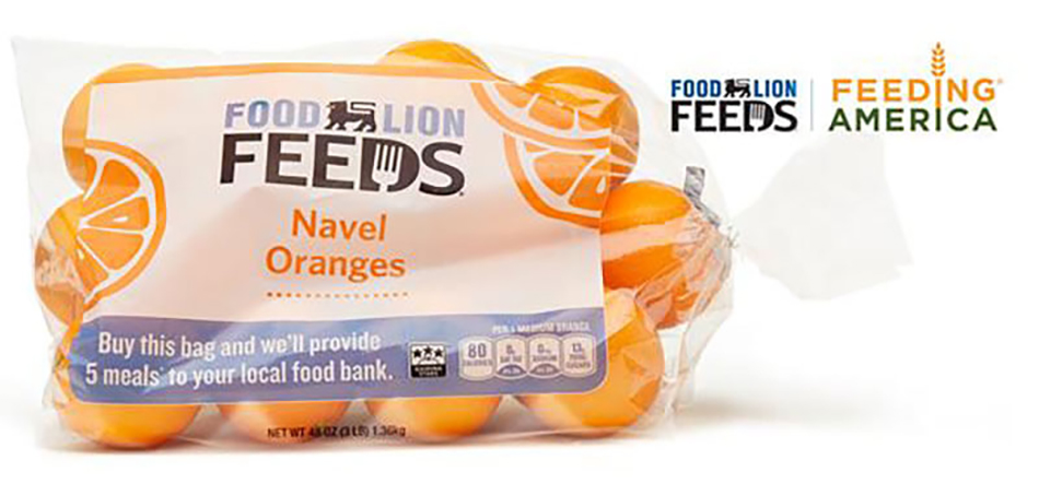 image of Food Lion Orange Bag