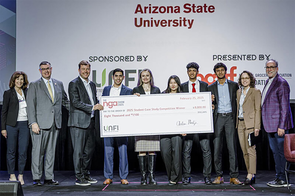 image of NGA Student Case Study winner Arizona State University group