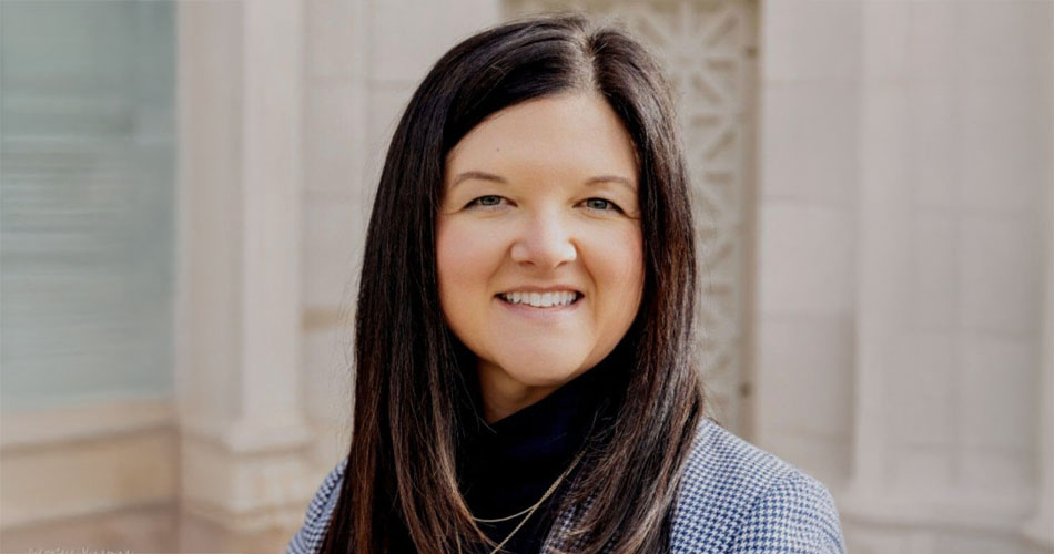 headshot of Ansley Fellers with Nebraska Grocery Industry Association