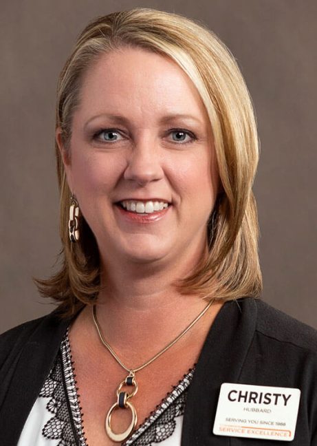 headshot of Christy Hubbard
