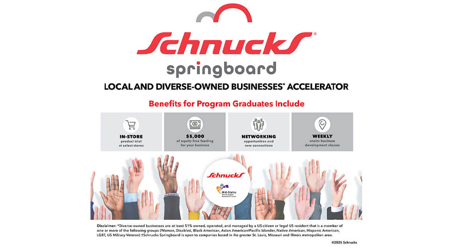 graphic for Schnucks Springboard business accelerator program