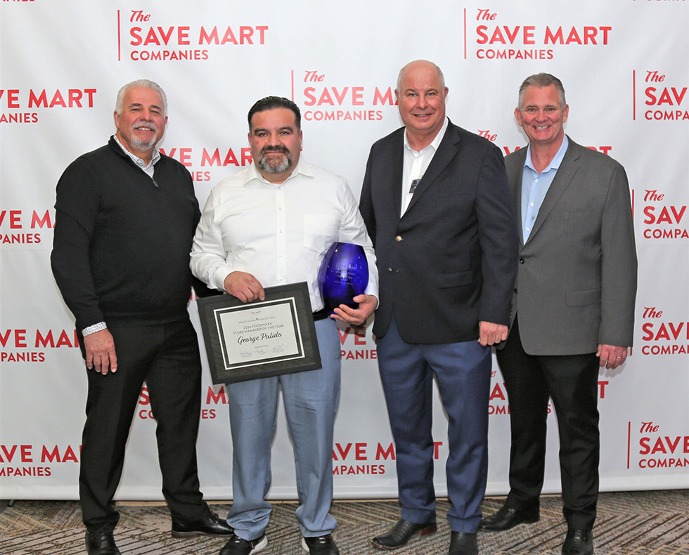 The Save Mart Companies has named George Pulido as its 2024 Store Manager of the Year.