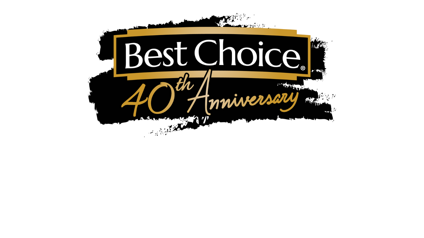 Best Choice anniversary logo