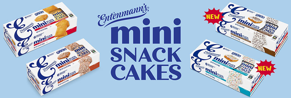 image of Entemann's new mini snack cakes portfolio