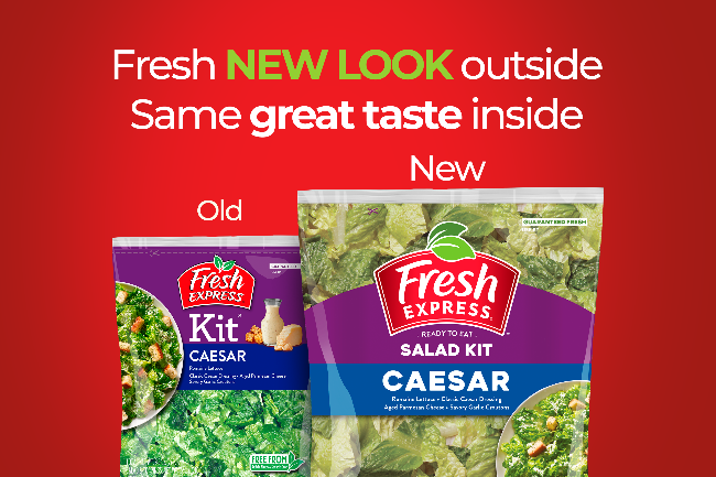 Fresh Express packaging