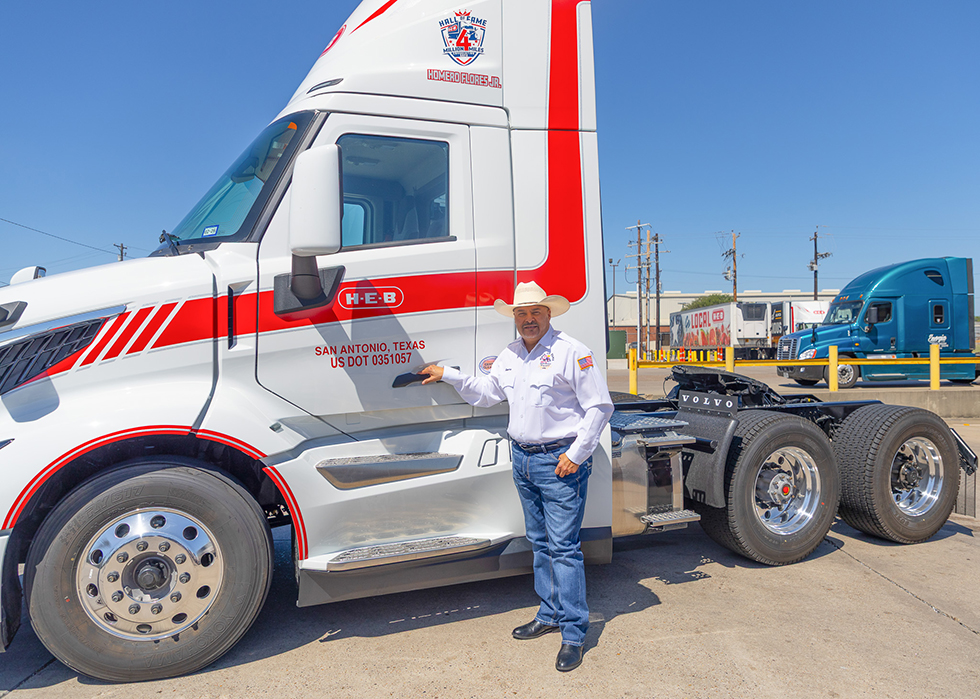 H-E-B Truck Driver Homer Flores