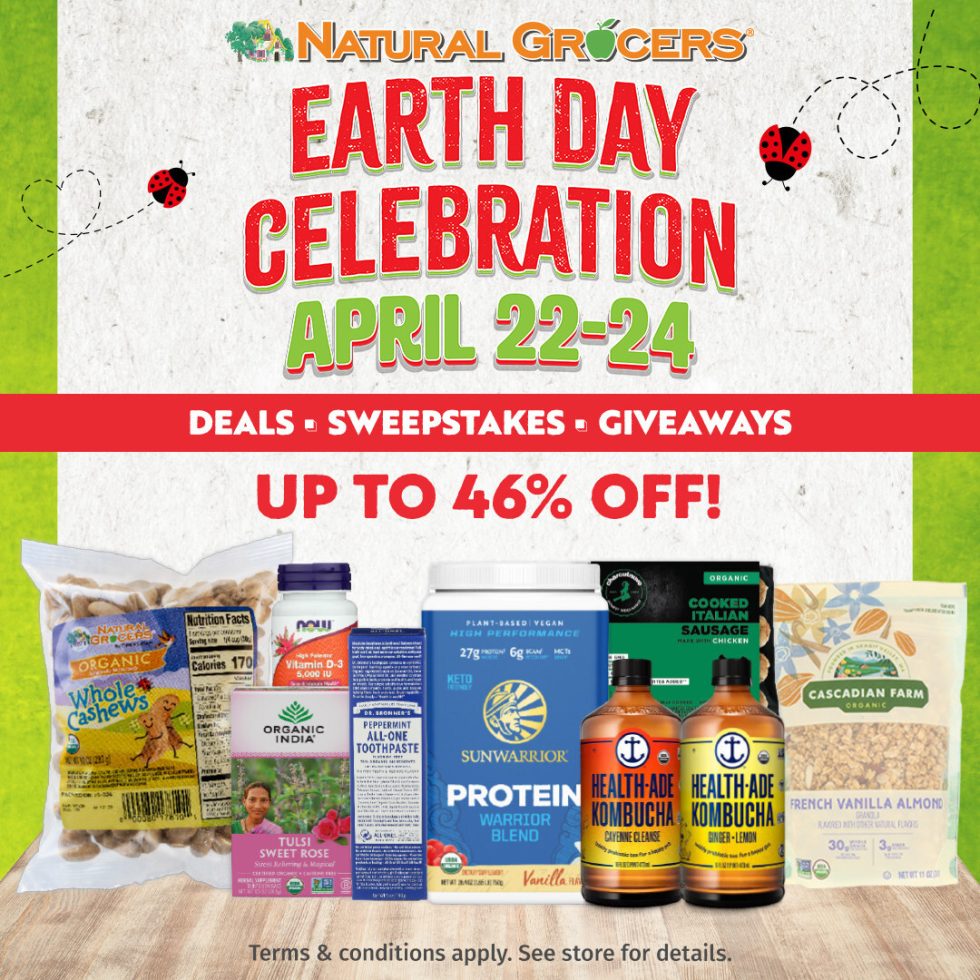 Natural Grocers Earth Day promotions