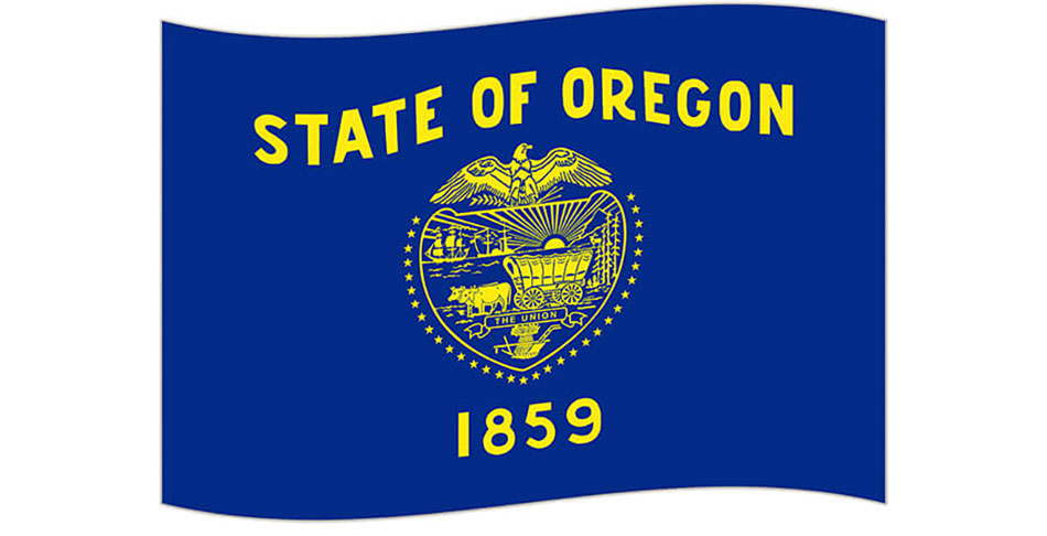 image of Oregon state flag