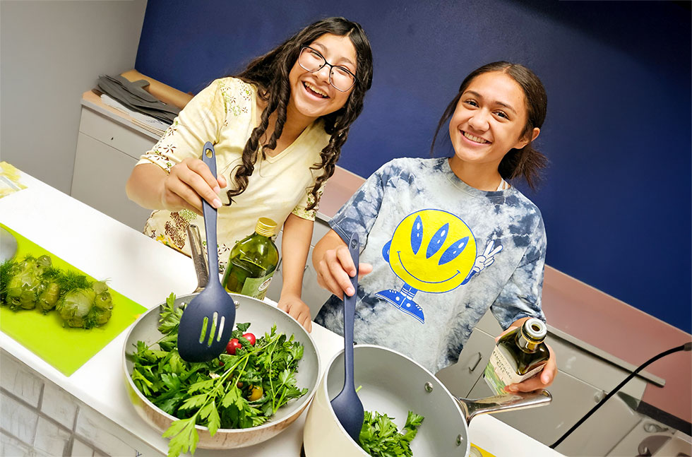 Sprouts Get Kids Cooking youth culinary education program